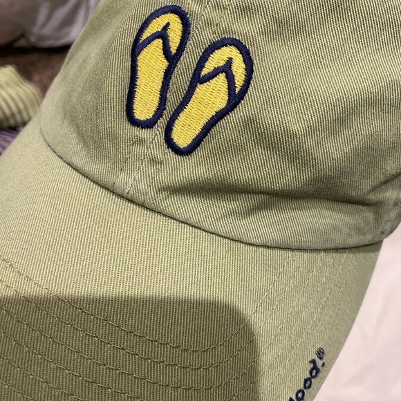 Life Is Good Vintage green embroidered Baseball cap - Picture 2 of 9